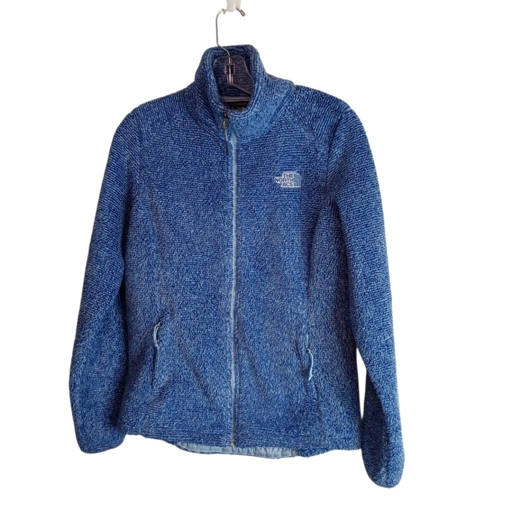 North Face - Long Sleeve Blue Full Zip Jacket - Size S./ P